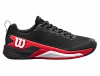 Кроссовки мужские Wilson Rush Pro 4.5 Clay (Black/Infrared/White) Фото 1
