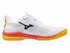 Кроссовки мужские Mizuno Wave Exceed Tour 6 (White/Fiery Coral 2/Citrus) Фото 2