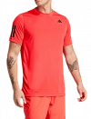 Футболка Adidas Club Climacool T-Shirt M (Полупрозрачный Красный) Фото 1