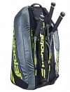 Сумка Babolat для тенниса Pure Aero x6 2026 (Серый/Черный/Желтый) Фото 3