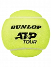 Теннисные мячи Dunlop ATP Tour x4 Фото 3