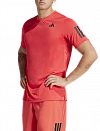 Футболка Adidas Club Climacool T-Shirt M (Полупрозрачный Красный) Фото 2