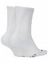 Носки Nike Multiplier Cushioned x 2 Socks (Белый) Фото 2
