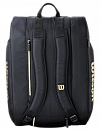 Сумка Wilson для падела Defy V1 Padel Bag (Черный/Золотой) Фото 5