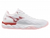 Кроссовки женские Mizuno Wave Enforce Court AC (Белый/Розовый/Вишневый) Фото 1