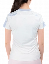 Футболка Mizuno Daybreakers Printed SS Tee W (Белый/Серый) Фото 2