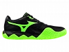Кроссовки мужские Mizuno Wave Enforce Tour 2 (Черный/Зеленая Листва/Светящееся Яблоко) Фото 2