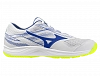 Кроссовки мужские Mizuno Breakshot 5 (Белый/Ослепительно-Синий/Молния) Фото 1