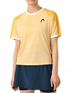 Футболка Head PLAY Tech T-Shirt W (Желтый) Фото 1