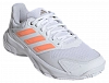 Кроссовки женские Adidas Courtjam Control 3 (Кристально-Белый/Оранжевый) Фото 4