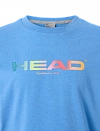 Футболка Head Rainbow T-Shirt B (Голубой) Фото 3