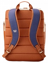 Рюкзак Wilson Heritage V2 Backpack (Синий/Белый/Коричневый) Фото 3