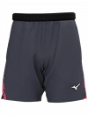 Шорты Mizuno Daybreakers 8in Shorts M (Серый/Красный) Фото 5