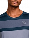 Футболка Nike Court Dri-Fit Advantage T-Shirt M (Белый/Синий) Фото 3