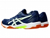 Кроссовки мужские Asics Gel-Rocket 11 (Синий/Безопасный Желтый) Фото 7