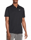 Поло Nike Court Dri-Fit Solid M (Черный/Белый) Фото 2