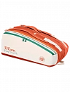 Сумка Wilson для тенниса Super Tour Roland Garros 9R 2026 (Кремовый/Коричневый/Зеленый) Фото 1