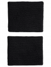 Напульсник Adidas Pro Small Wristbands (Черный/Белый) Фото 2