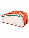 Сумка Wilson для тенниса Super Tour Roland Garros 9R 2026 (Кремовый/Коричневый/Зеленый) Фото 2