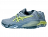 Кроссовки мужские Asics Gel-Resolution X (Серо-Голубой/Фисташковый) Фото 7