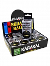 Мячи для сквоша Karakal Yellow Dot Squash Balls 12 (6x2) Фото 1