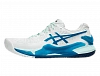 Кроссовки женские Asics Gel-Resolution 9 (White/Teal Blue) Фото 2