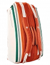 Сумка Wilson для тенниса Super Tour Roland Garros 9R 2026 (Кремовый/Коричневый/Зеленый) Фото 3