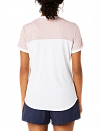 Футболка Asics Court T-Shirt W (Brilliant White/Watershed Rose) Фото 2