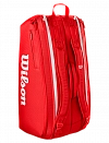Сумка Wilson для тенниса Super Tour 9R 2025 (Красный) Фото 3