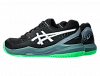 Кроссовки мужские Asics Gel-Dedicate 8 (Черный/Зеленый) Фото 6