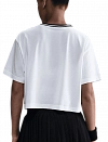 Футболка Nike Court Dri-FIT Heritage SS Crop Tee W (Белый) Фото 2