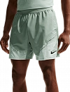 Шорты Nike Court Slam 6in (Бледно-Зеленый/Черный) Фото 2