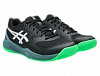 Кроссовки мужские Asics Gel-Dedicate 8 (Черный/Зеленый) Фото 5