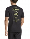 Футболка Adidas Category Graphic Tee M (Черный/Прозрачный Лимон) Фото 2