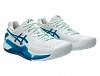 Кроссовки женские Asics Gel-Resolution 9 (White/Teal Blue) Фото 6