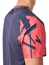 Футболка Mizuno Daybreakers Shadow SS Tee M (Серый/Красный) Фото 4