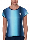 Футболка Bidi Badu Spike V-Neck W (Dark Blue/Blue/Aqua) Фото 1