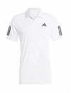Поло Adidas 3 Stripes Club Polo M (Белый) Фото 1