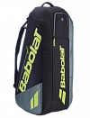 Сумка Babolat для тенниса Pure Aero x6 2026 (Серый/Черный/Желтый) Фото 2