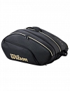 Сумка Wilson для падела Defy V1 Padel Bag (Черный/Золотой) Фото 1