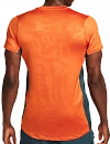 Футболка Nike Court Dri-Fit Advantage Print T-Shirt M (Campfire Orange/Deep Jungle/White) Фото 4